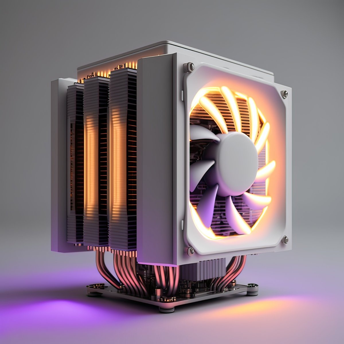 Fan cooling electronics